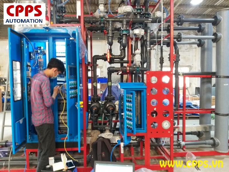 Thi công - Lắp đặt cơ điện hệ thống xử lý nước UF