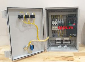 Tủ điện biến tần INVT vào 3 pha 380V, ra 3 pha 380V 1.5kW