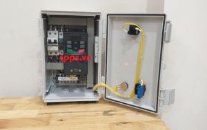 Tủ điện biến tần INVT vào 1 pha 220V, ra 3 pha 220V 0.75kW