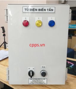Tủ điện biến tần Mitsubishi vào 3 pha 380V, ra 3 pha 380V 2.2kW